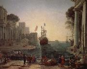 Claude Lorrain Ulysses Kerry race will be the return of her father Dubois oil painting